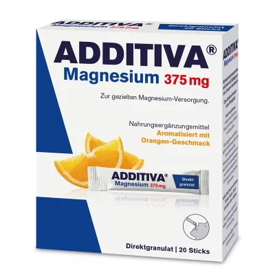 Additiva Magnezium 375 mg, Direct pomaranč