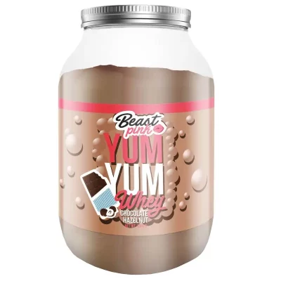 GYMBEAM BeastPink Yum Yum Whey Vanilla ice cream 1000 g