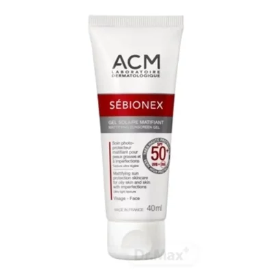 ACM SÉBIONEX Zmatňujúci krémový gél na opaľovanie na problematickú pleť