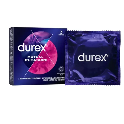DUREX Kondómy Mutual Pleasure 3 ks