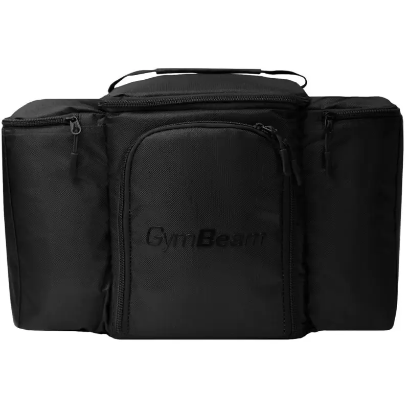 GYMBEAM Taška na jedlo Advanced Prep Black - čierna 1 ks