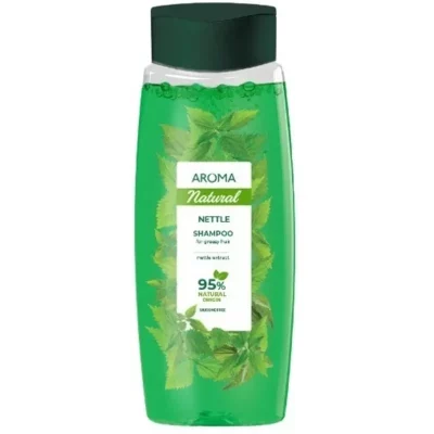 AROMA Šampón na mastné vlasy Žihľava 400 ml