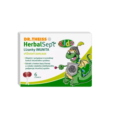 HERBALSEPT KIDS lízanky IMUNITA