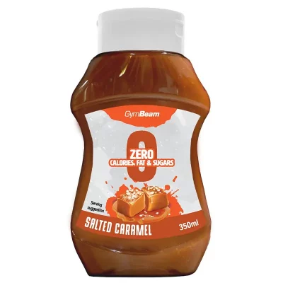 GYMBEAM Bezkalorický sirup Salted Caramel 350ml