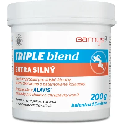 BARNY'S TRIPLE blend EXTRA SILNÝ s arómou a sladidlom 200 g