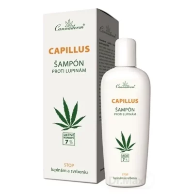 Cannaderm CAPILLUS - šampón proti lupinám NEW
