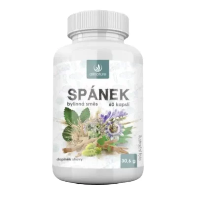 ALLNATURE Spánok bylinný extrakt 60 kapsúl