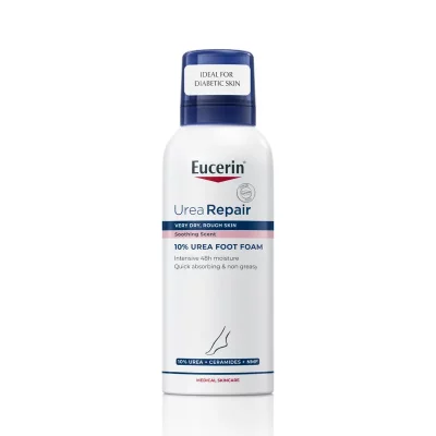 Eucerin UreaRepair Pena na nohy 10 % urea, 150 ml