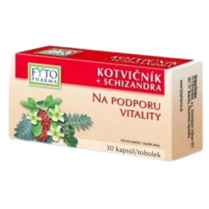 FYTOPHARMA FYTO KOTVIČNÍK + SCHIZANDRA 30 kapsúl