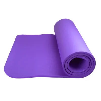 POWER SYSTEM Podložka na cvičenie - FITNESS YOGA MAT PLUS Purple
