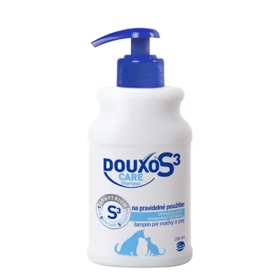 Douxo S3 Care šampón pre každodennú starostlivosť pre psy a mačky, 200 ml