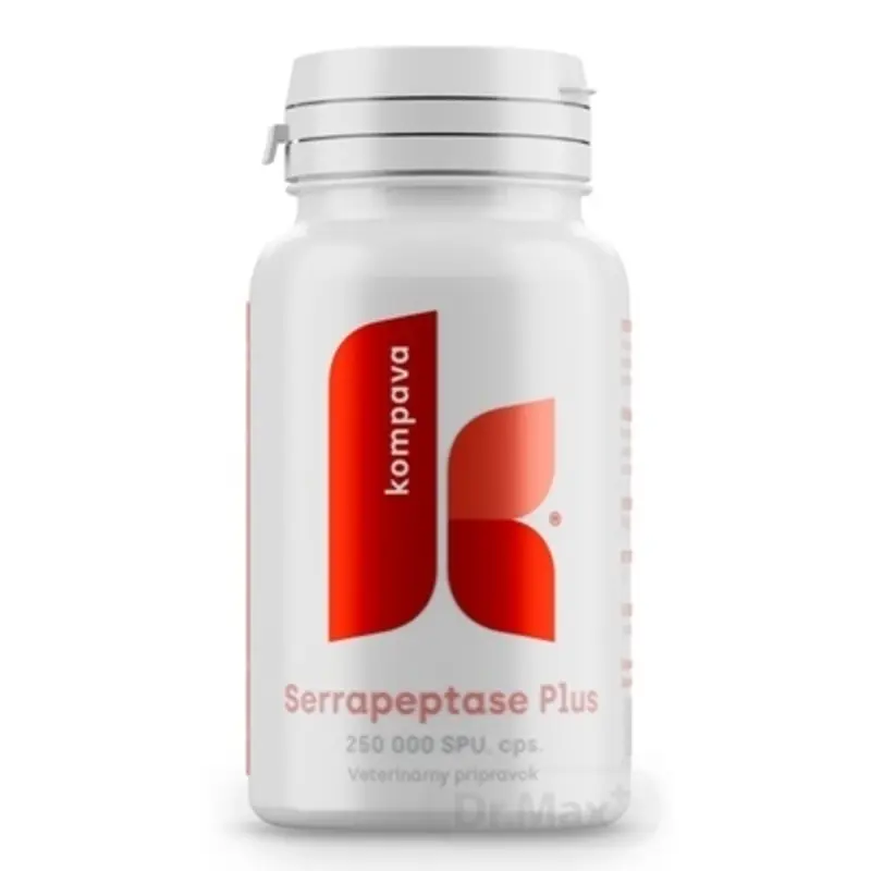 kompava Serrapeptase Plus 250 000 SPU