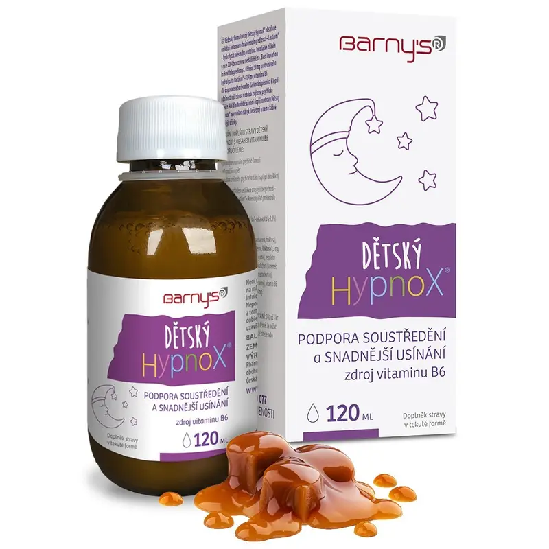 BARNY'S Detský HypnoX sirup 120ml