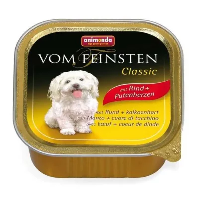 Animonda Vom Feinsten Dog Konzerva Hovädzie+Morč. srdce 150g