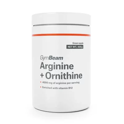 GymBeam Arginine + Ornithine - green apple