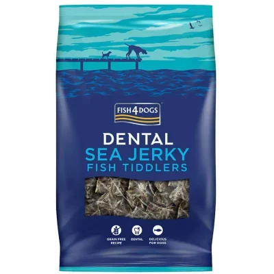 FISH4DOGS Dentálne pamlsky pre psy morská ryba - rybičky 575g