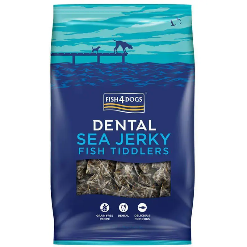 FISH4DOGS Dentálne pamlsky pre psy morská ryba - rybičky 575g