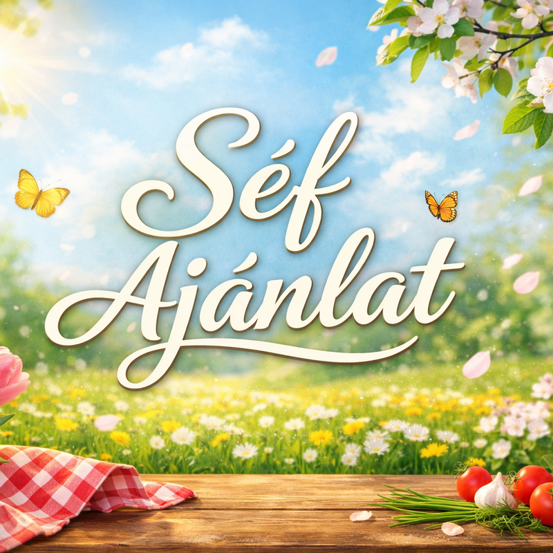 Ünnepeljük a tavaszt egy új Séf Ajánlattal!