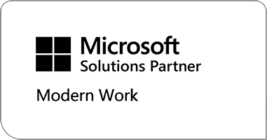 black microsoft solutions partner modern work 200height