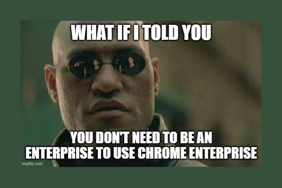 Image shows the ‘What if I told you’ Morpheus meme, courtesy of Imgflip.