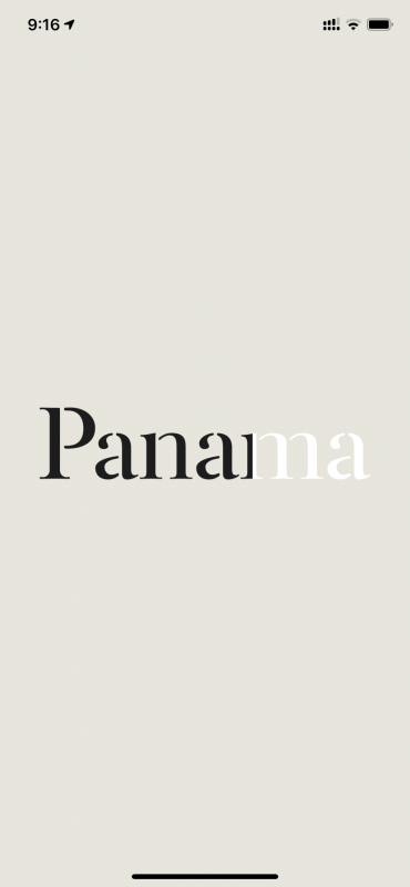 Panama App 1.2.167 Frame SplashScreen