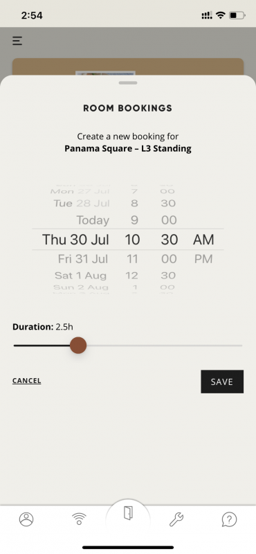 PanamaApp Booking ForMobileFrame