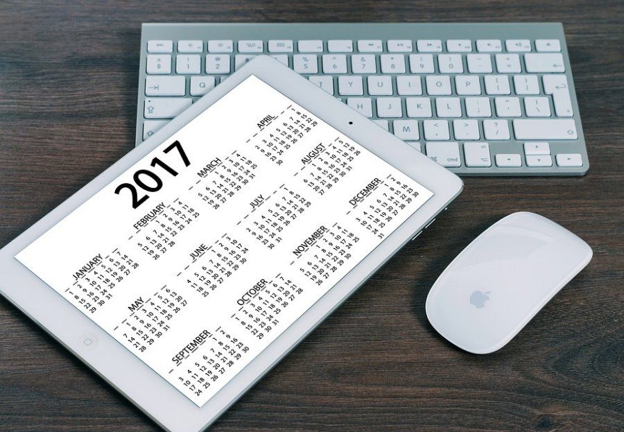 ¿Dónde puedo colocar un calendario en casa?