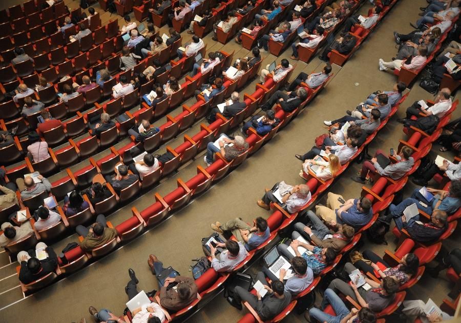 La comodidad en una conferencia