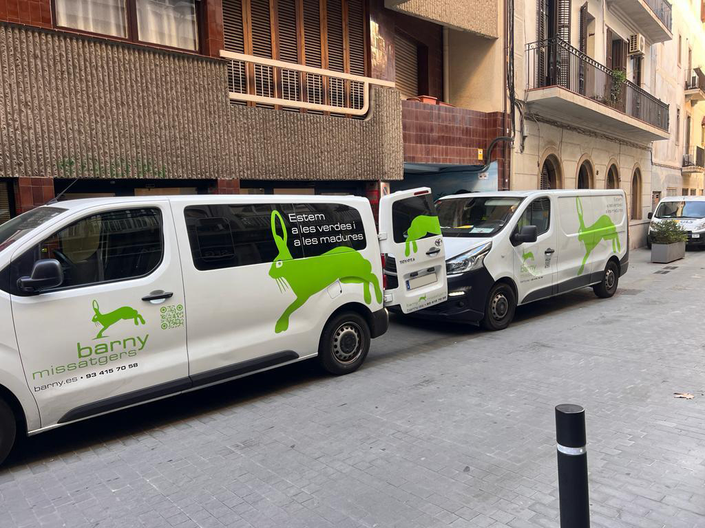 Mensajería urgente en Poblenou, Barcelona