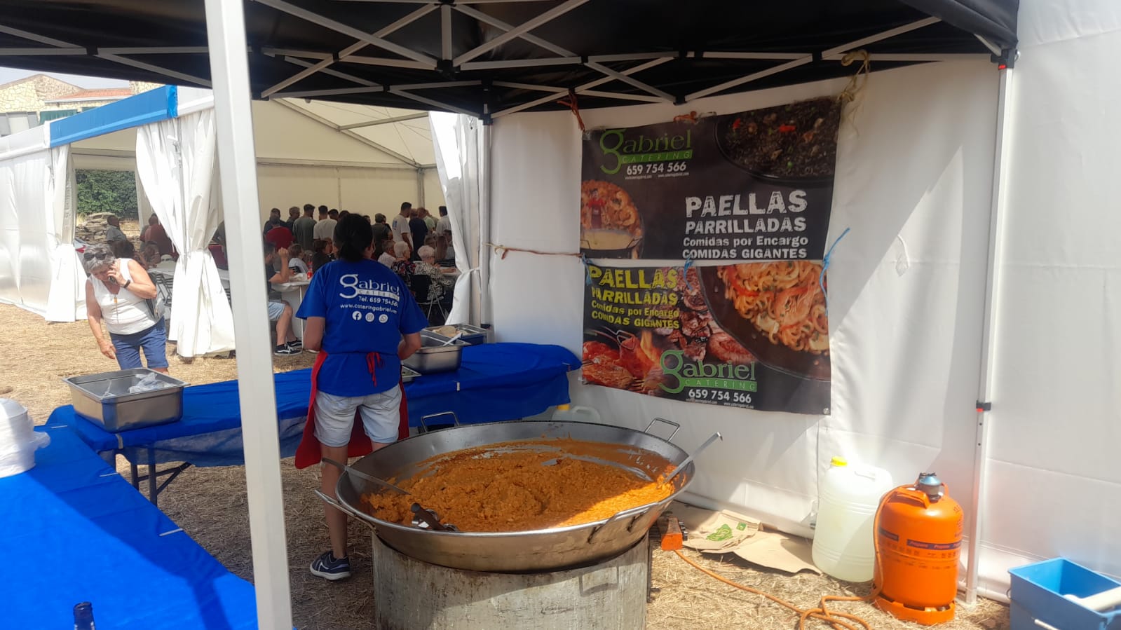 Paellas gigantes en Salamanca