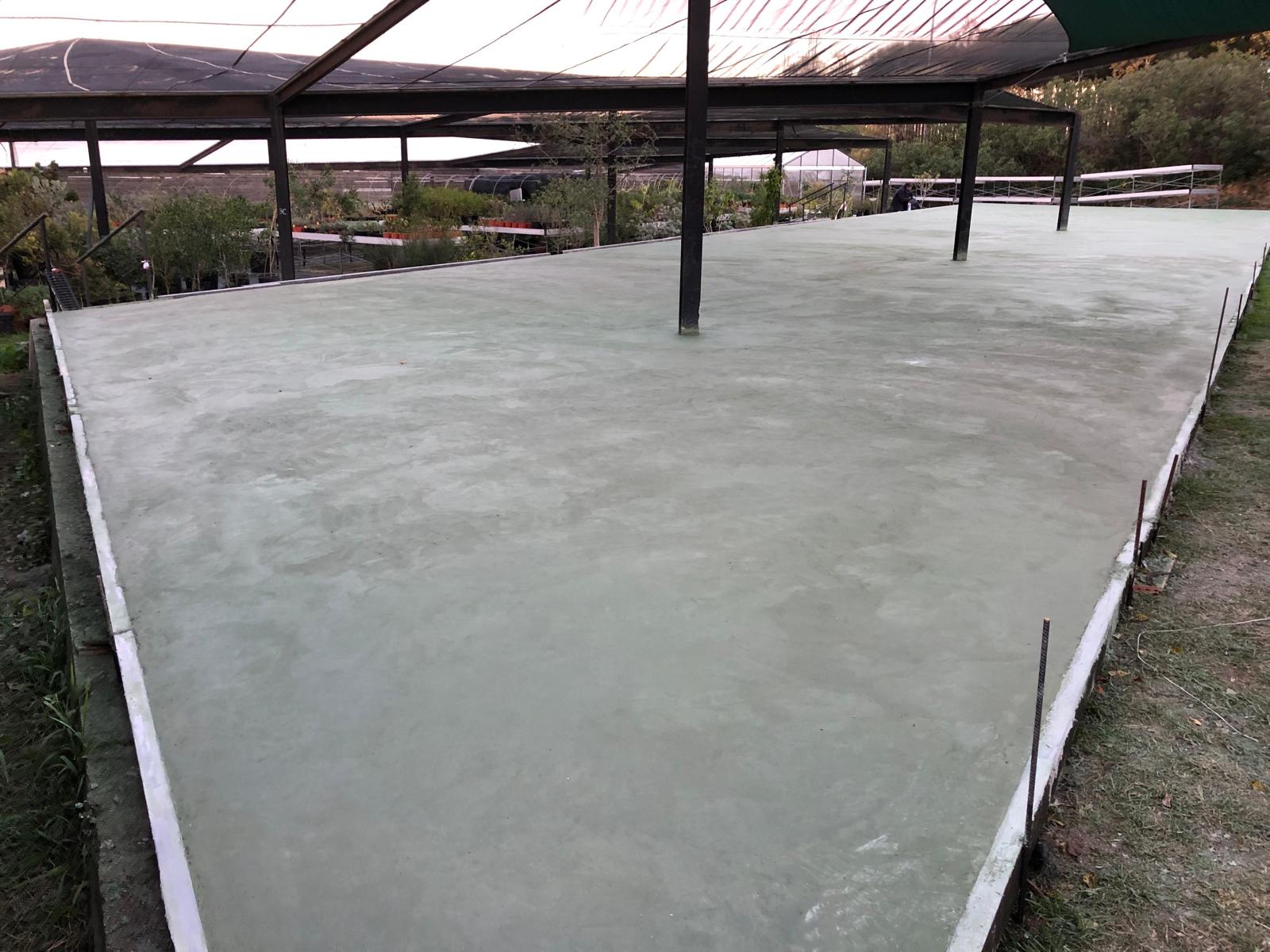 Pavimentación técnica en invernaderos