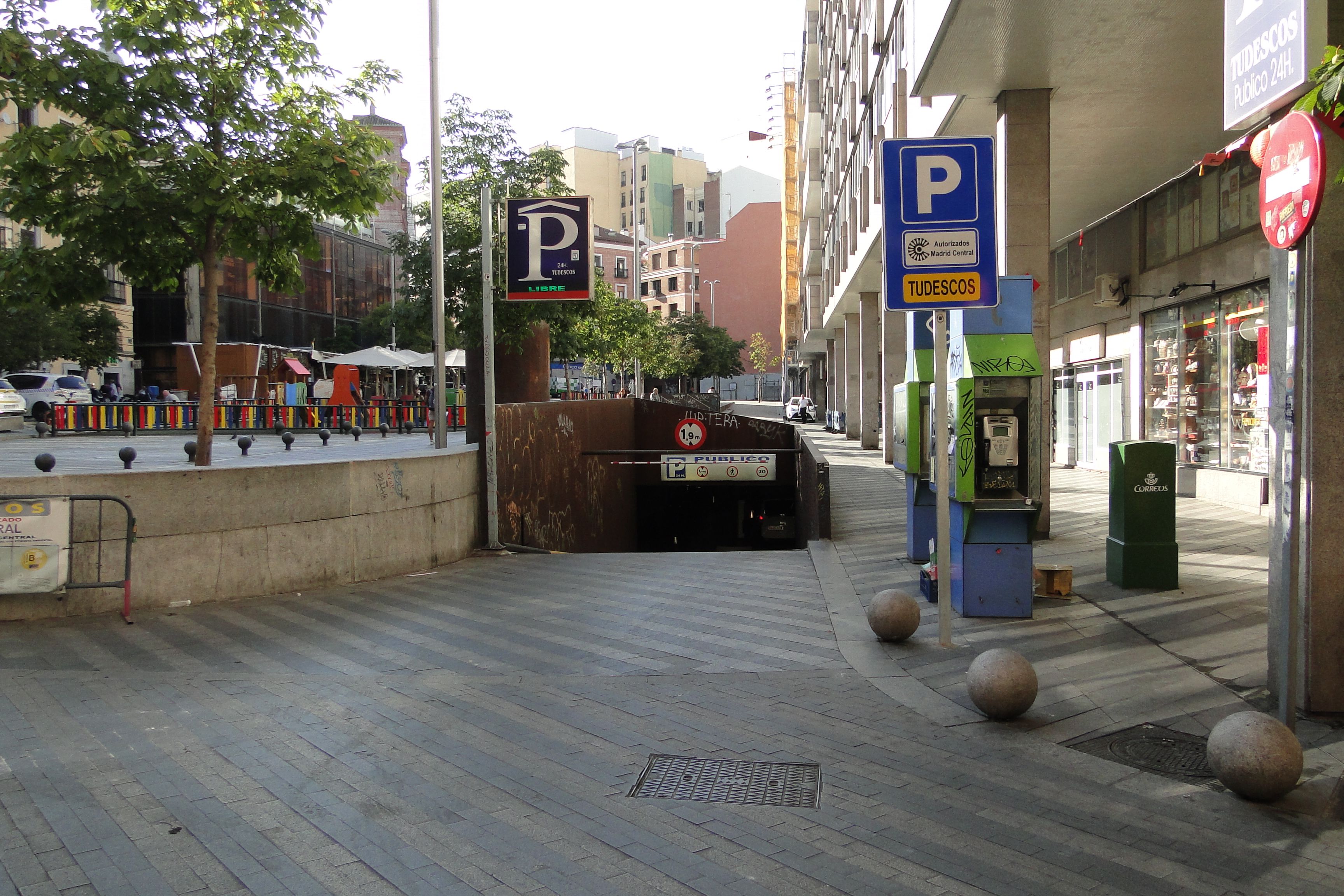 Parking Público Tudescos - Luna en Madrid Central