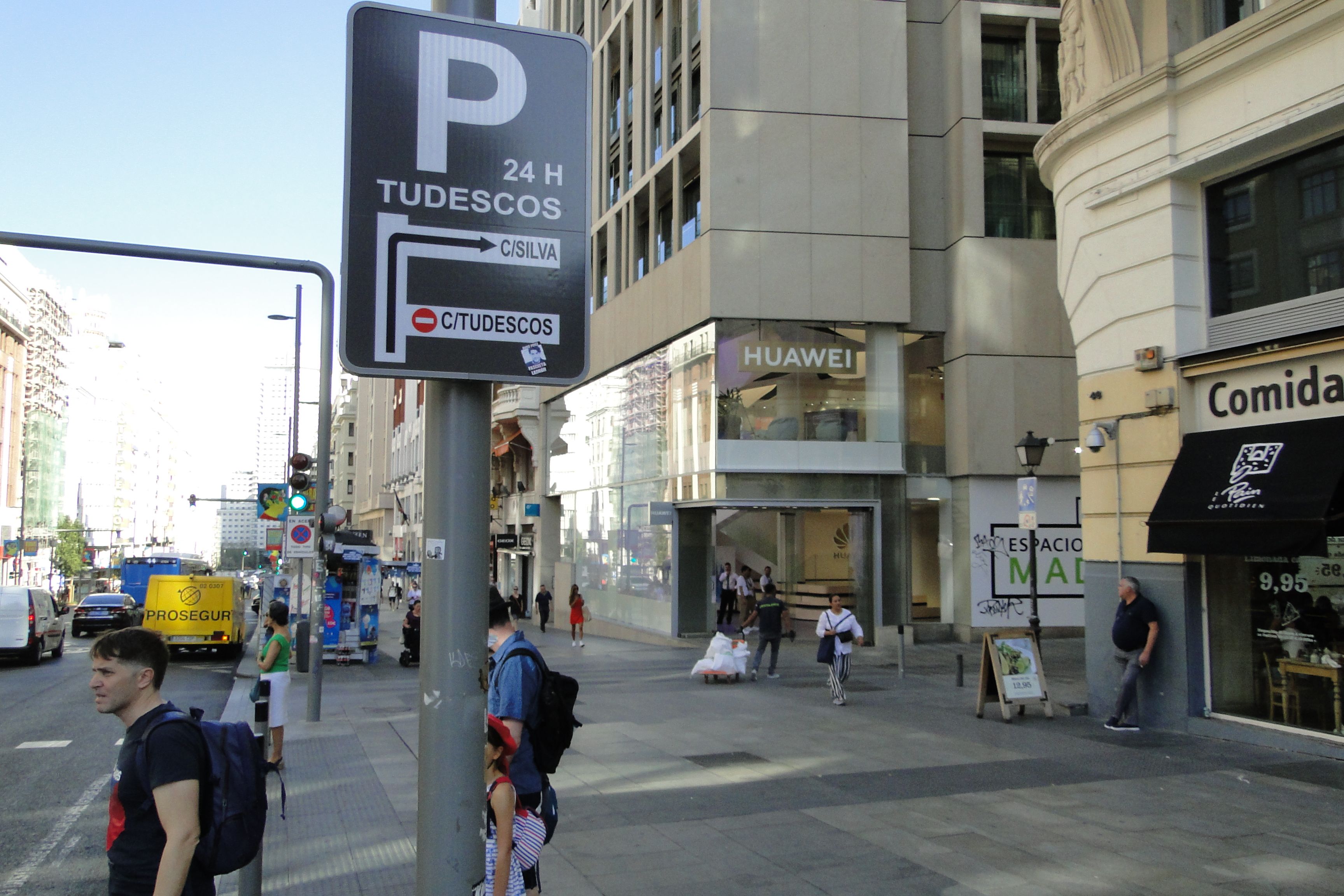 Parking Público Tudescos - Luna en Madrid Central