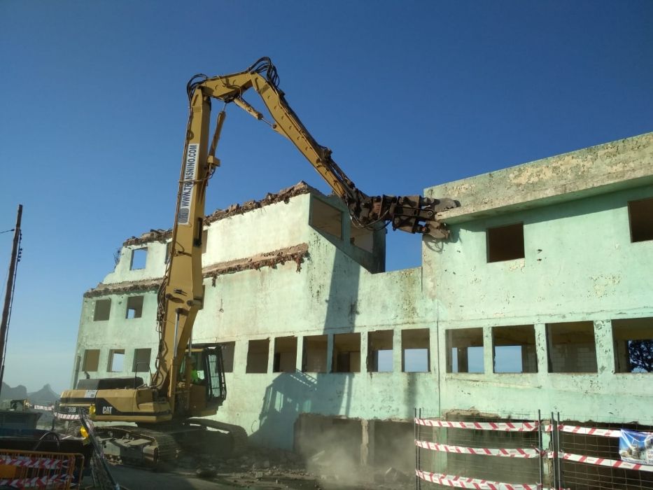 Demoliciones de edificios en Tenerife