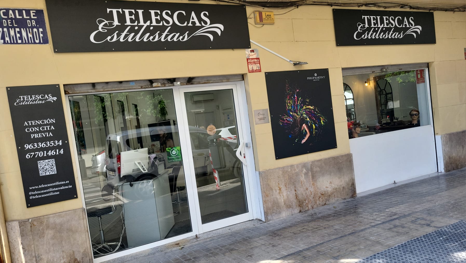Peluquería unisex en La Petxina, Valenci