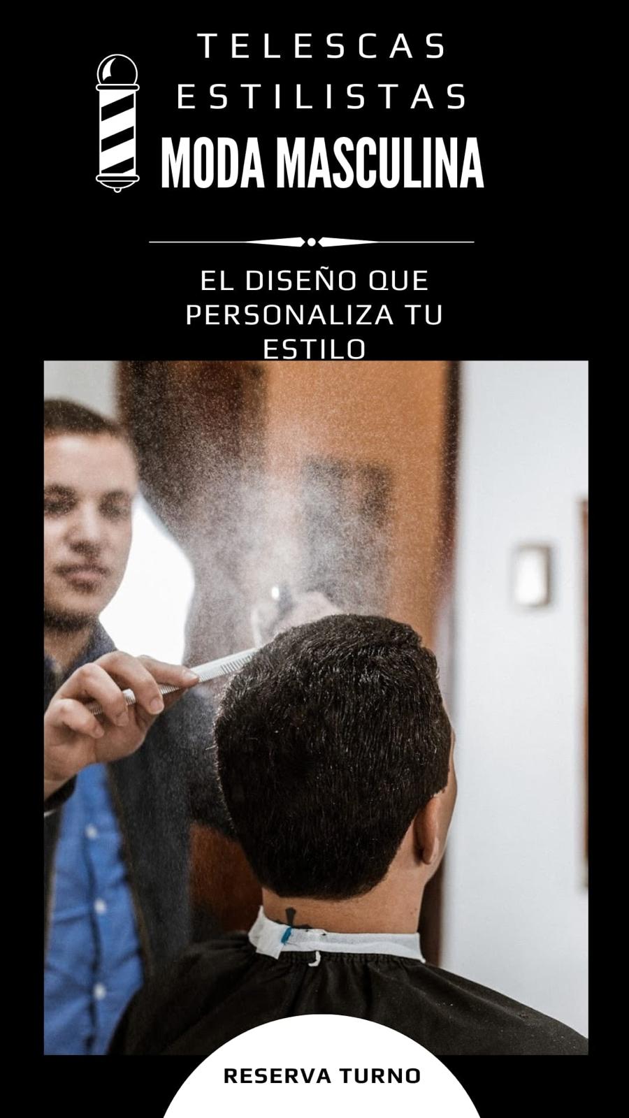 Agustín Telesca para Telescas Estilistas