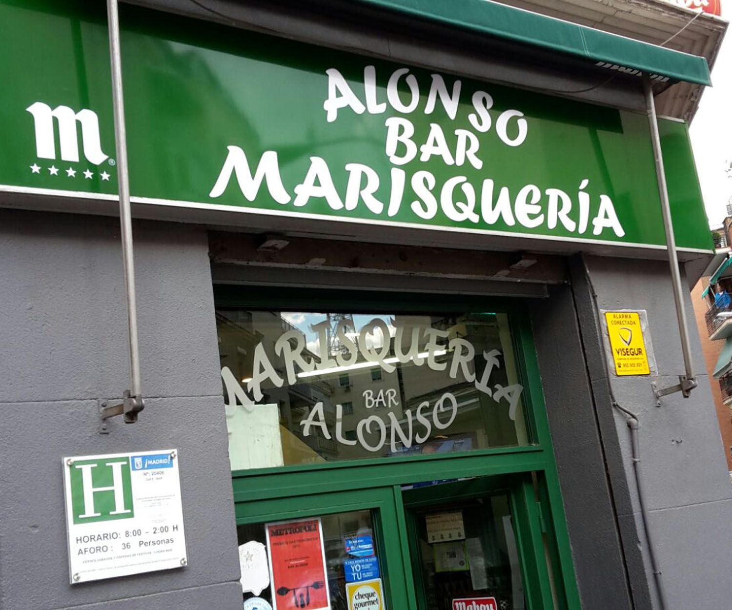 Cervecería y marisquería en Chamartín