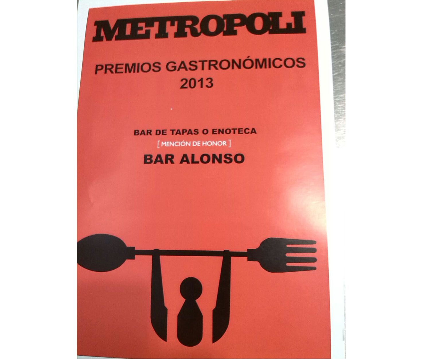 Bar de tapas con premios gastronómicos