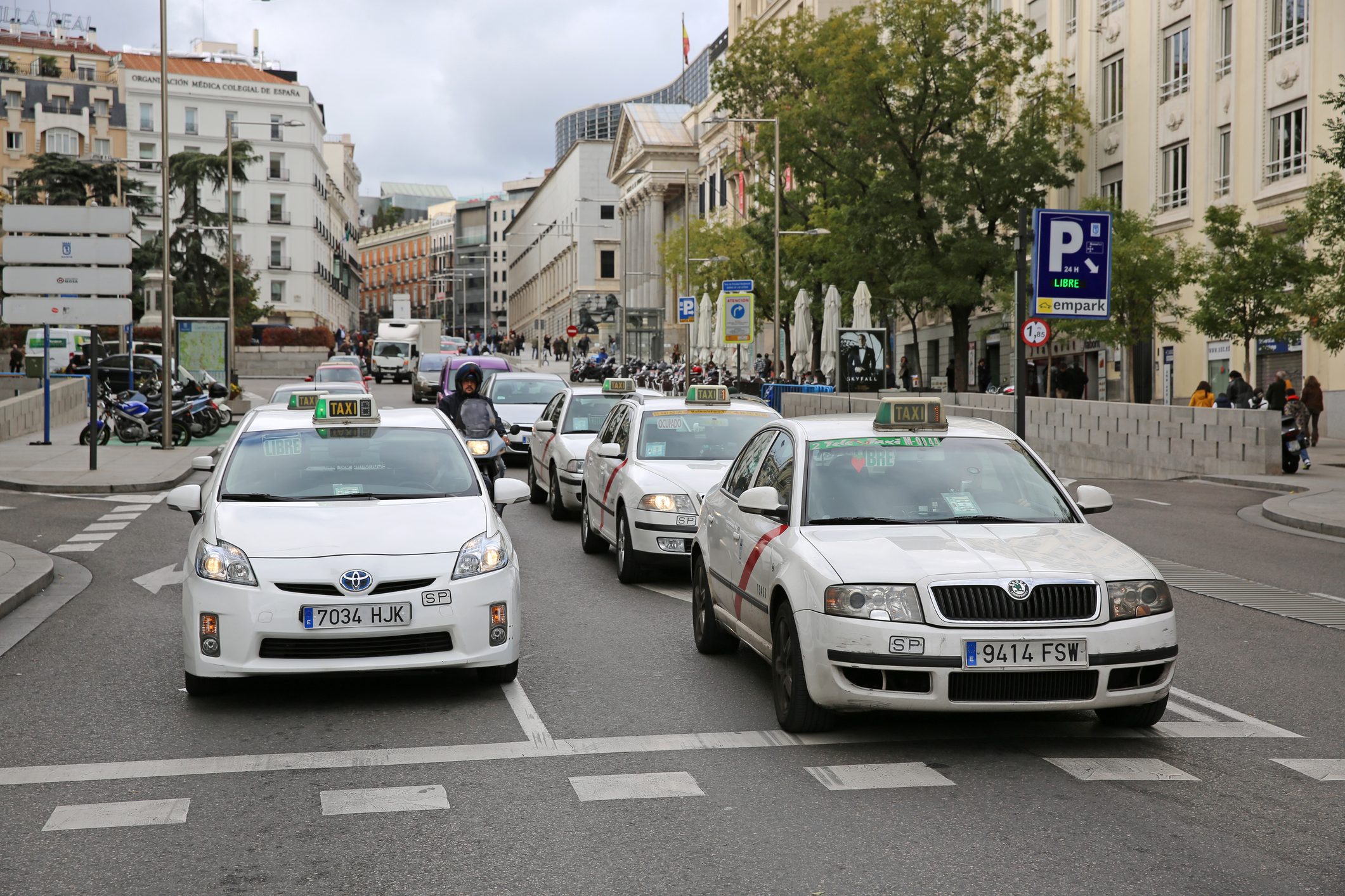 Taxis 24 horas en Málaga