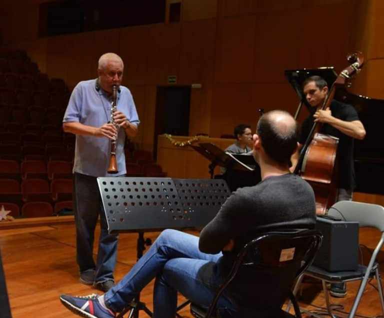 Paquito DRivera 2018 Rehearsal