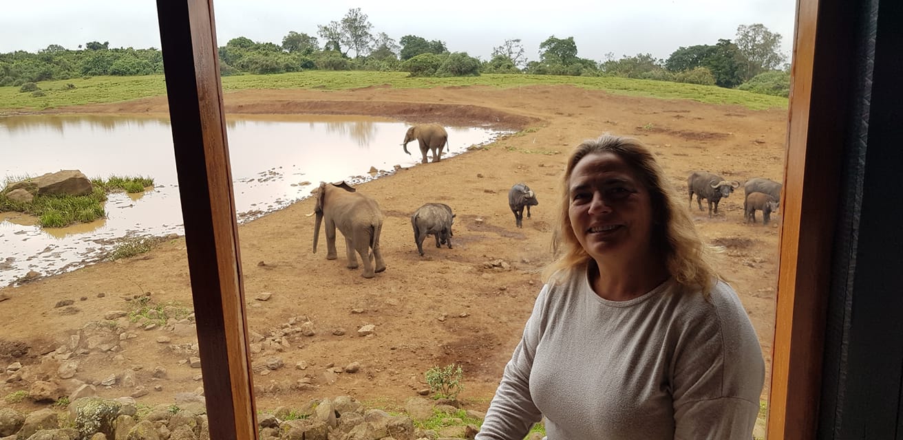 Viviendo junto a elefantes en Kenia