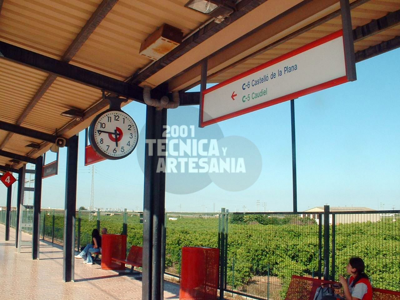 Relojes de estación en Valencia