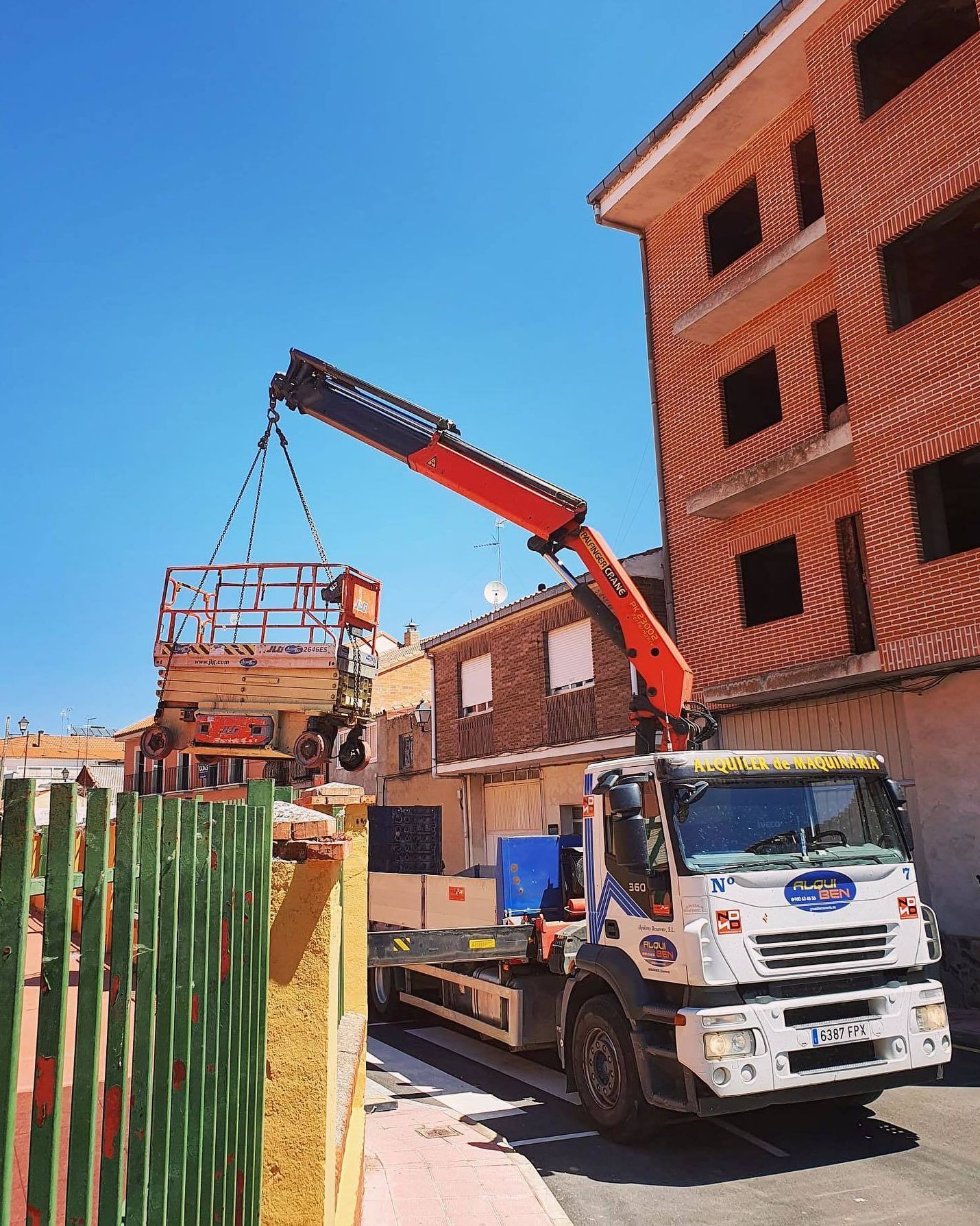 Alquiler de maquinaria obras publicas Zamora