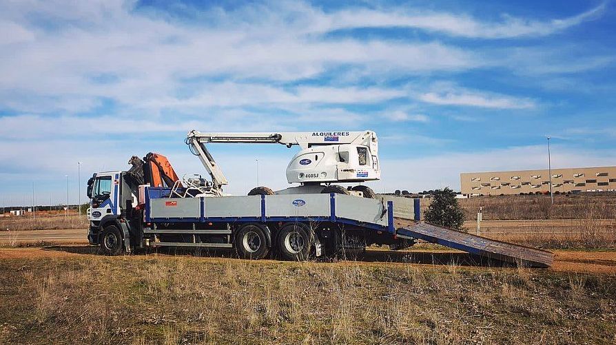 Alquiler de maquinaria obras publicas Zamora