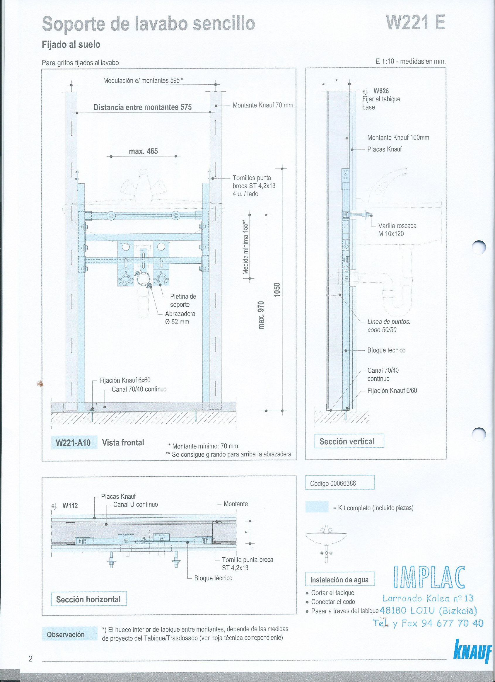 Bloques técnicos Knauf