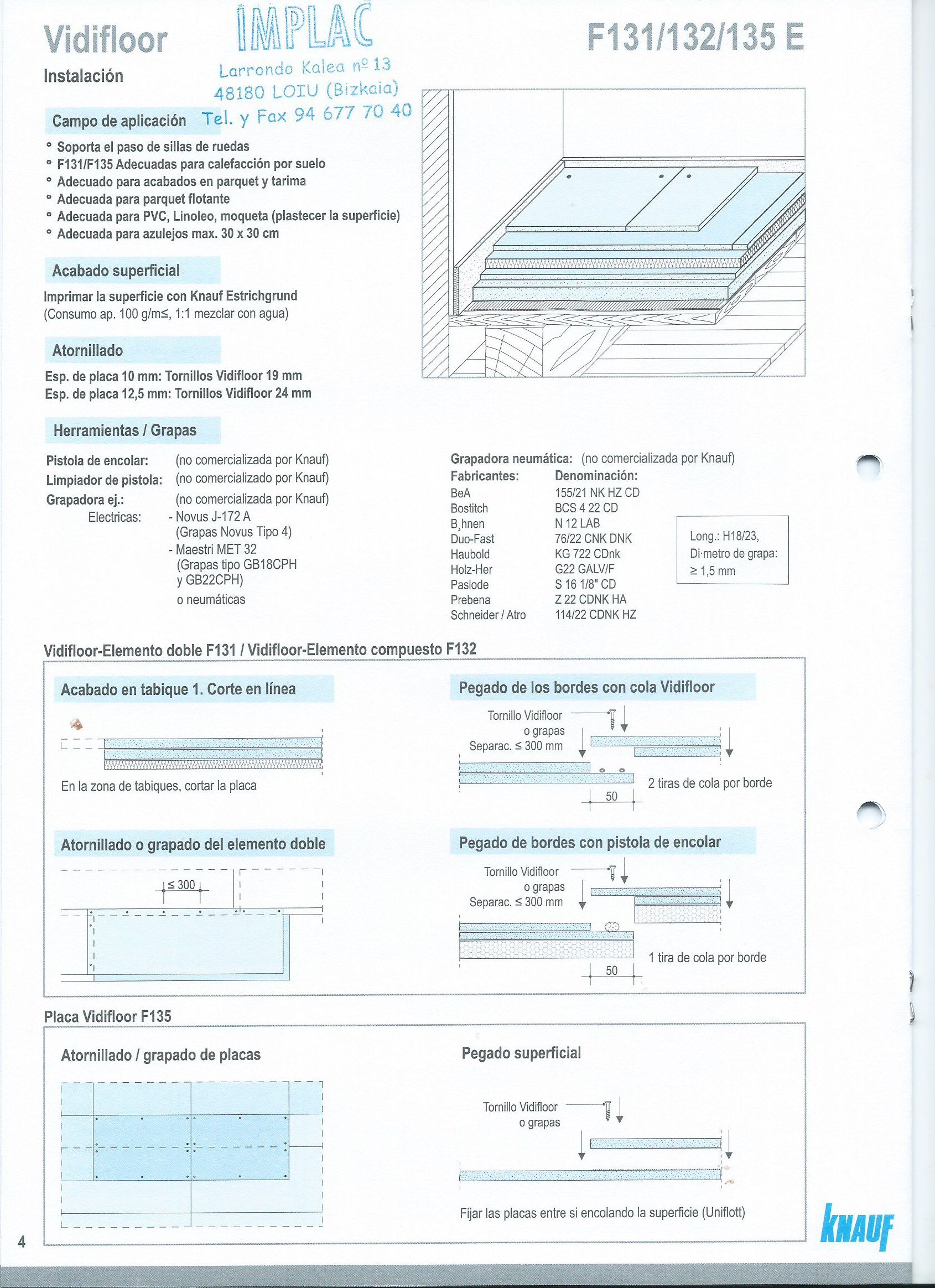 Solera seca Knauf