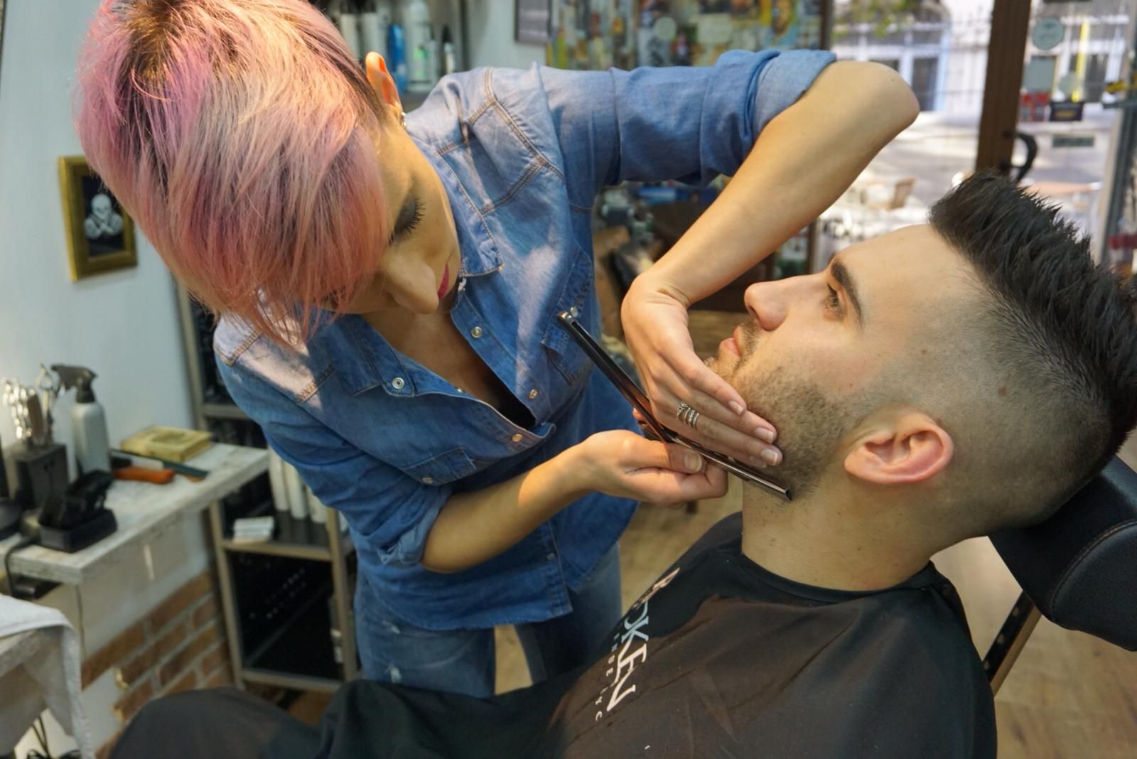 Barbería en Madrid