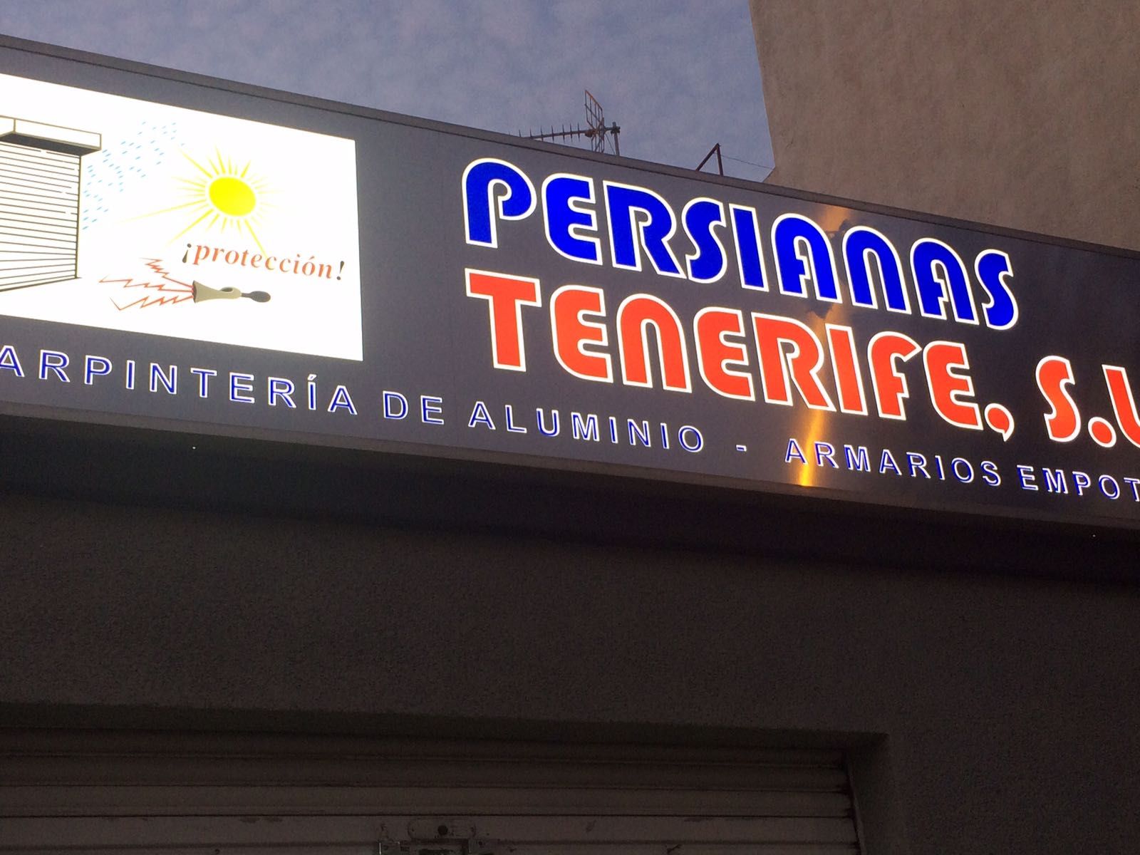 Carpintería de aluminio en Tenerife