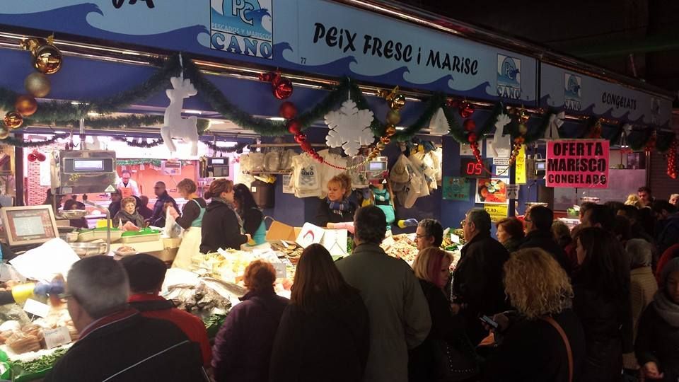 Estamos en el Mercado San Ildefonso, Barcelona