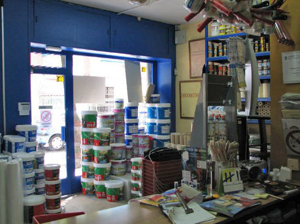 Tienda de pinturas y material para pintar